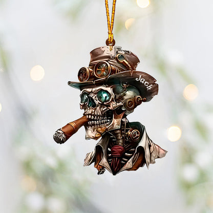 Spooky Skull - Personalized Skull Ornament