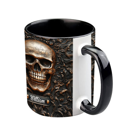 Skull Lover - Personalized Skull Accent Mug