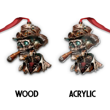 Spooky Skull - Personalized Skull Ornament