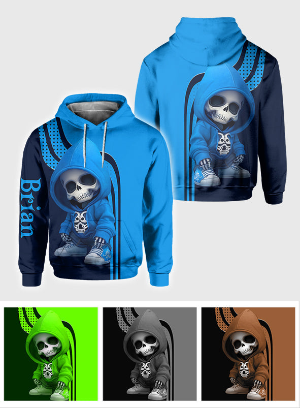 Stylish Skeleton - Personalized Skull All Over Shirt