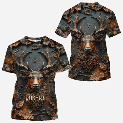 Cool Deer - Personalized Hunting All Over Shirt