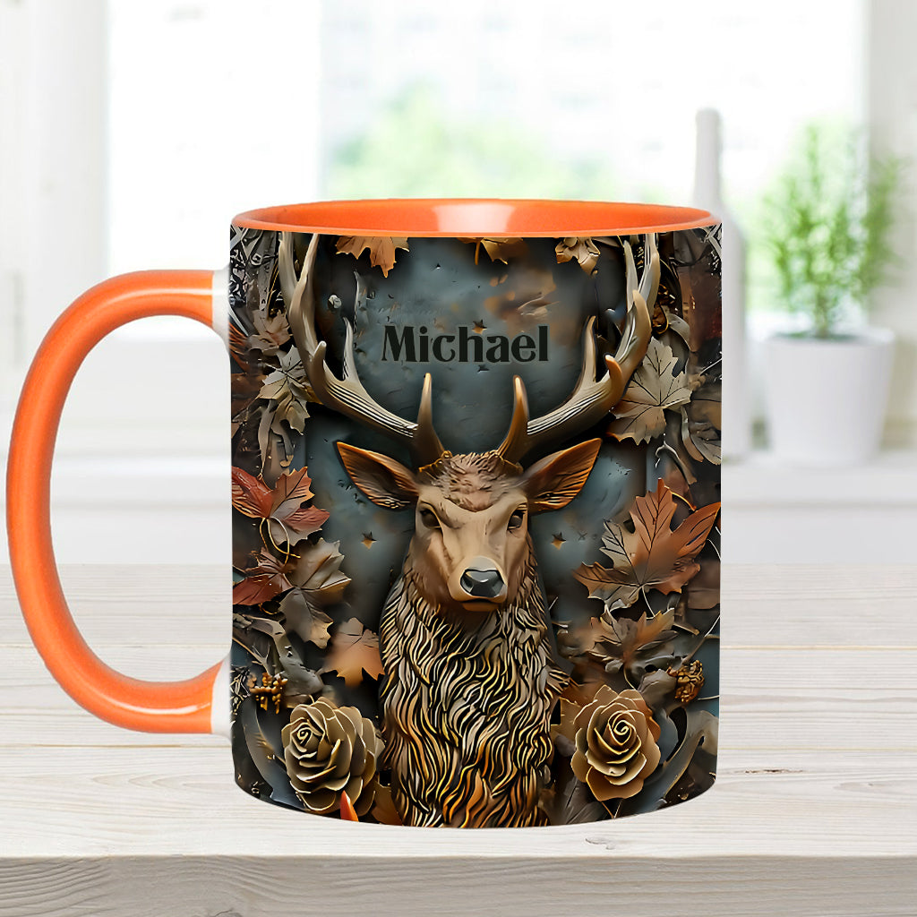 Love Hunting - Personalized Hunting Accent Mug