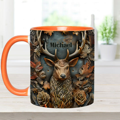 Love Hunting - Personalized Hunting Accent Mug