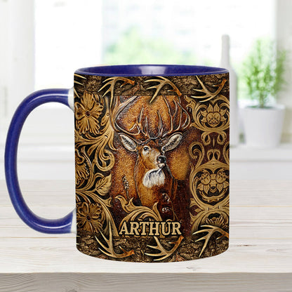 Deer Hunting Season - Personalized Hunting Accent Mug