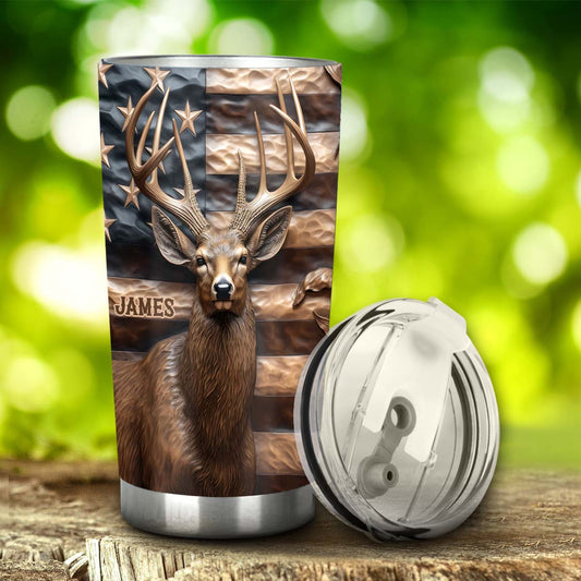 Love Hunting - Personalized Hunting Tumbler