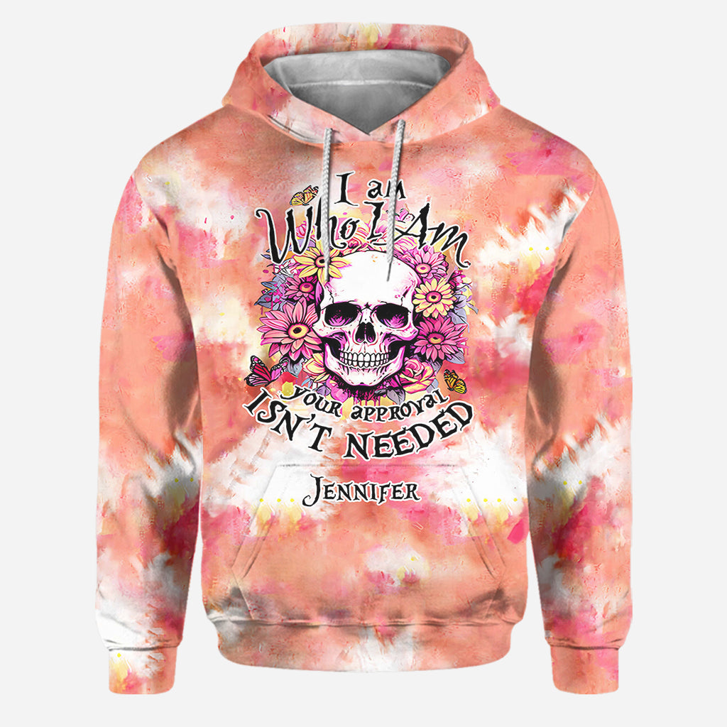 I Am Who I Am - Personalized Skull Hoodie and Leggings