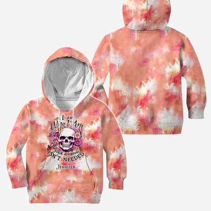 I Am Who I Am - Personalized Skull Hoodie and Leggings