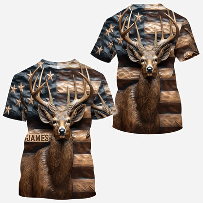 Love Hunting - Personalized Hunting All Over Shirt
