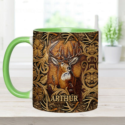 Deer Hunting Season - Personalized Hunting Accent Mug