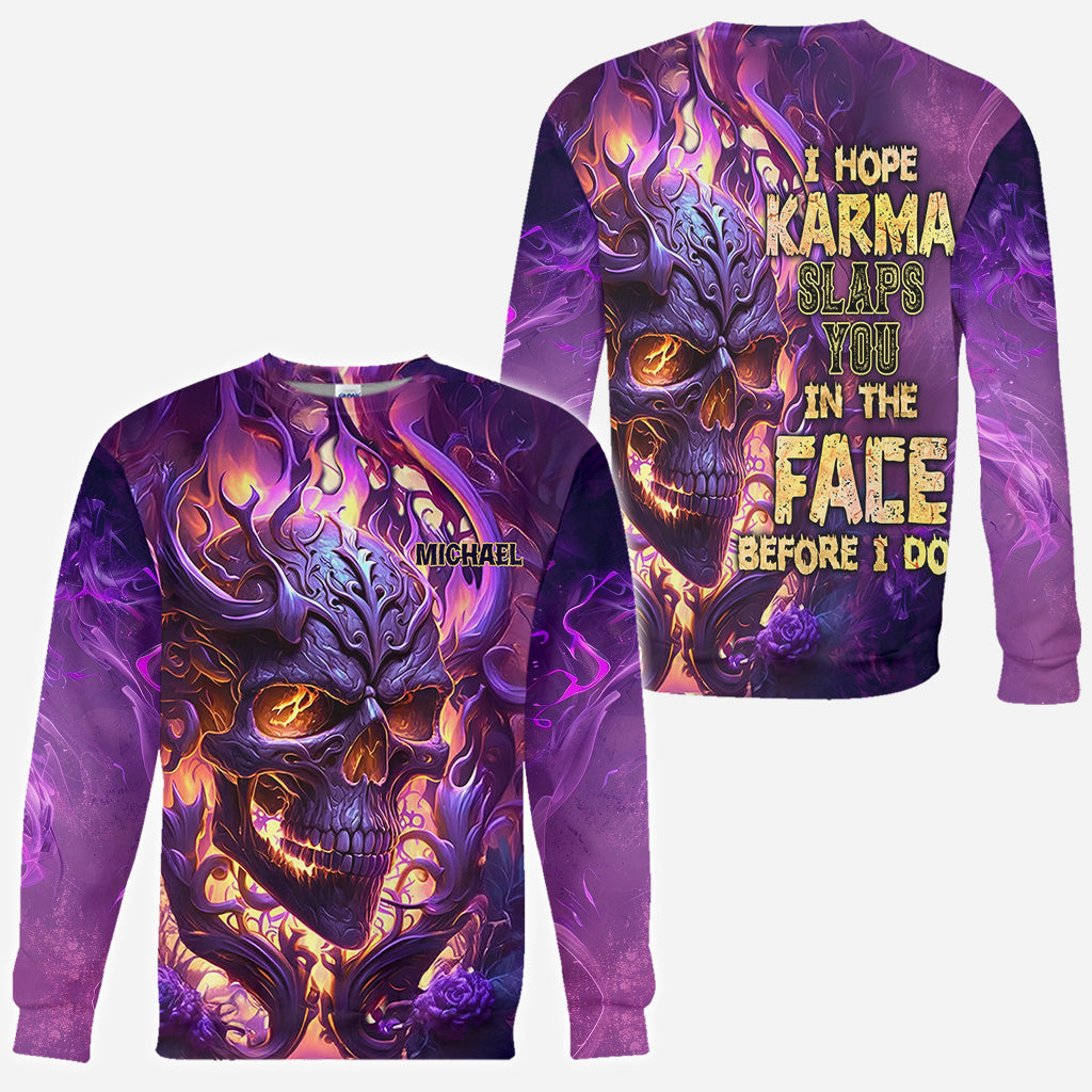 Before I Do - Personalized Skull All Over Shirt