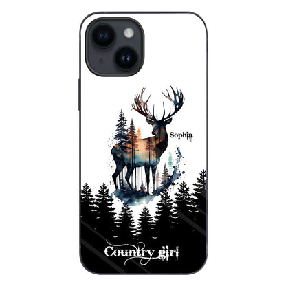 Country Girl - Personalized Hunting Phone Case