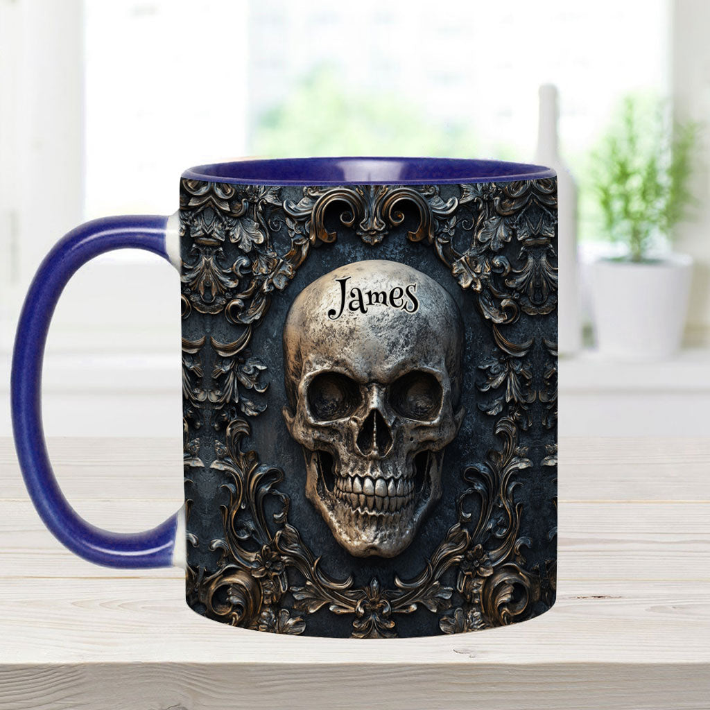 Awsome Skull - Personalized Skull Accent Mug