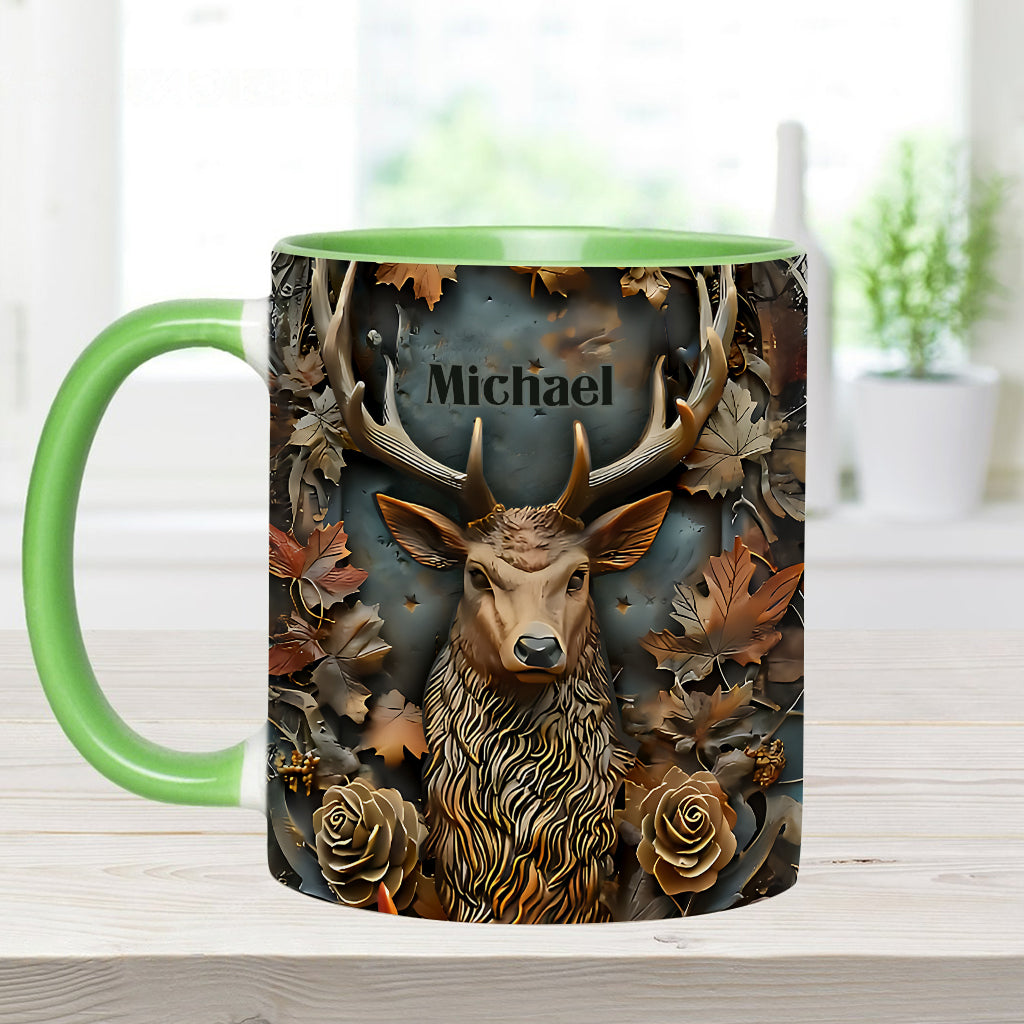 Love Hunting - Personalized Hunting Accent Mug