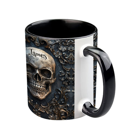 Awsome Skull - Personalized Skull Accent Mug
