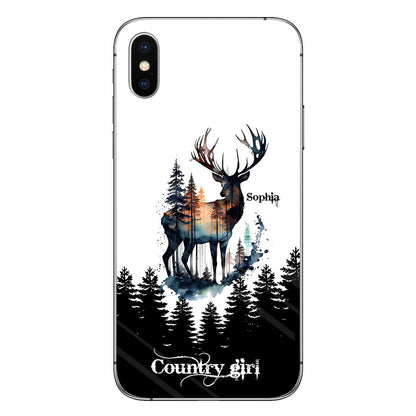 Country Girl - Personalized Hunting Phone Case
