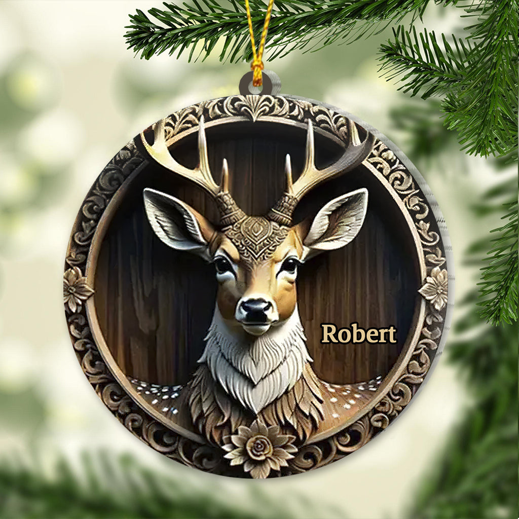 Deer Hunter - Personalized Hunting Ornament