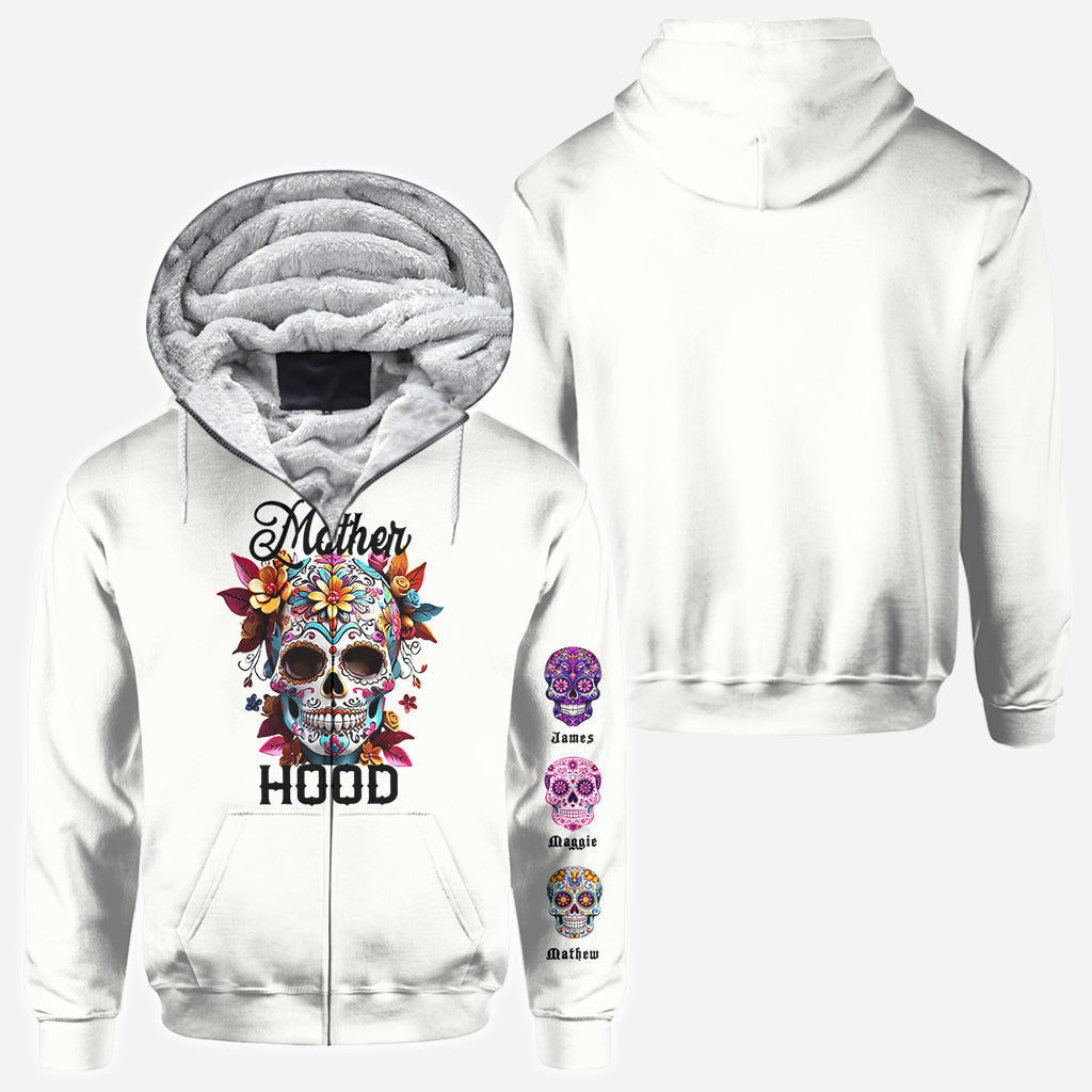 Spooky Mama - Personalized Skull All Over Shirt