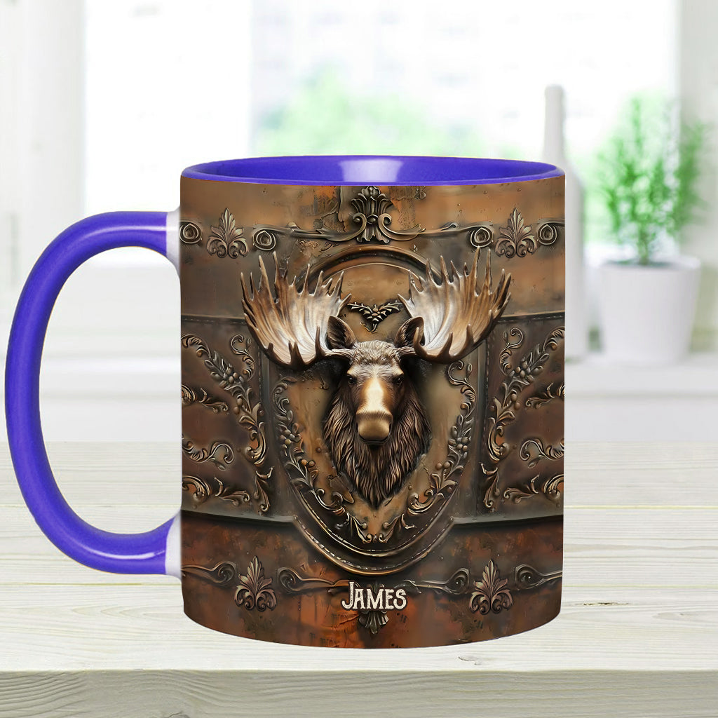 Beautiful Moose Wild Turkey Fox Duck - Personalized Hunting Accent Mug