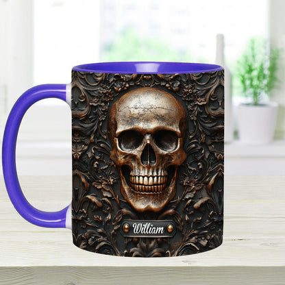 Skull Lover - Personalized Skull Accent Mug