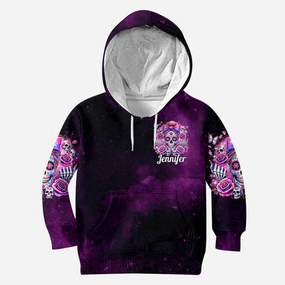 You Remind Me Of A Penny Two-Faced - Personalized Skull Hoodie and Leggings