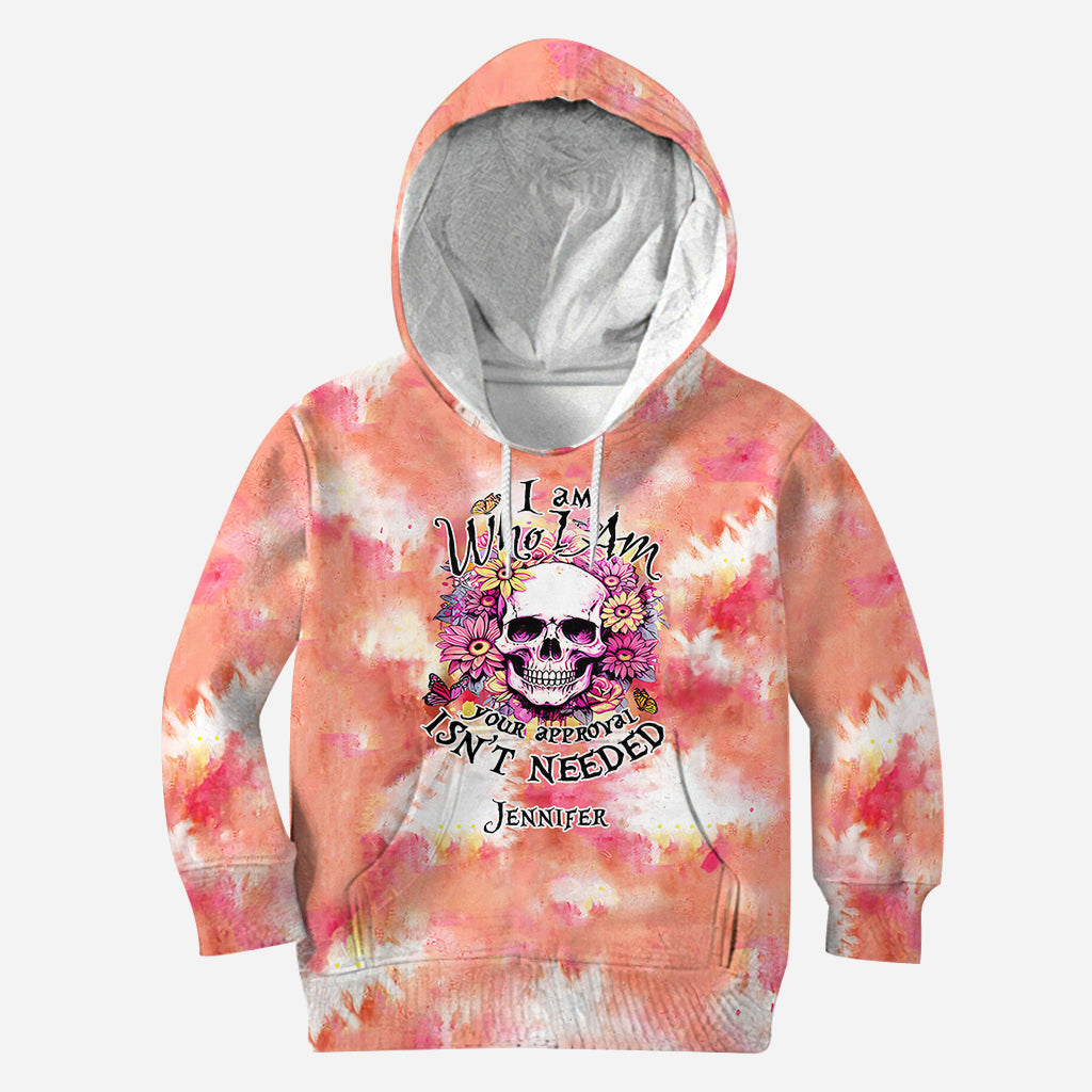 I Am Who I Am - Personalized Skull Hoodie and Leggings