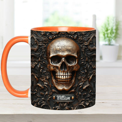 Skull Lover - Personalized Skull Accent Mug