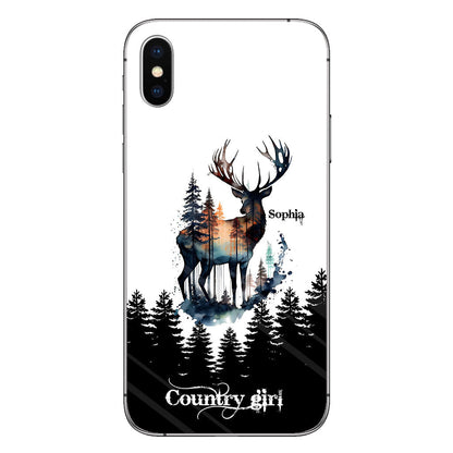 Country Girl - Personalized Hunting Phone Case