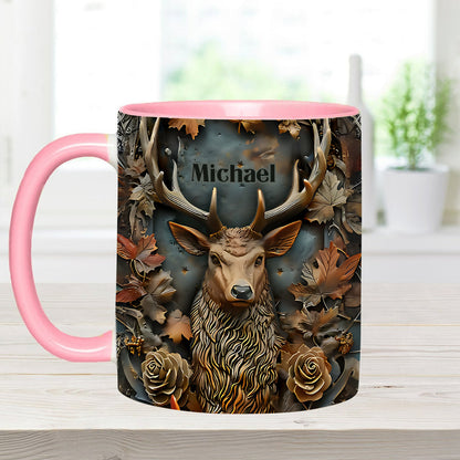 Love Hunting - Personalized Hunting Accent Mug