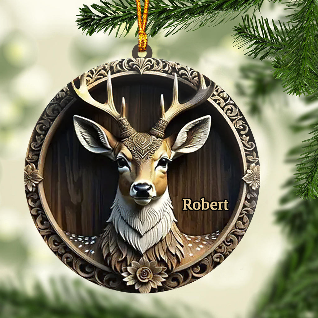 Deer Hunter - Personalized Hunting Ornament