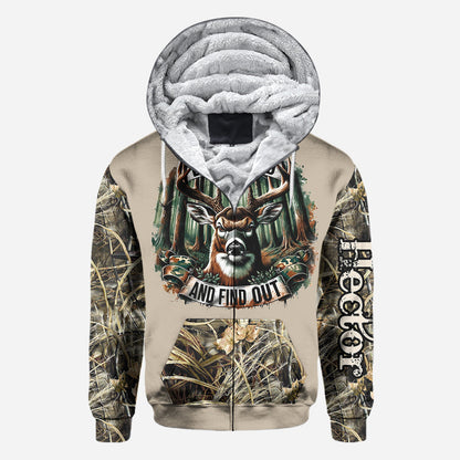 Buck Around And Find Out - Personalized Hunting All Over Shirt