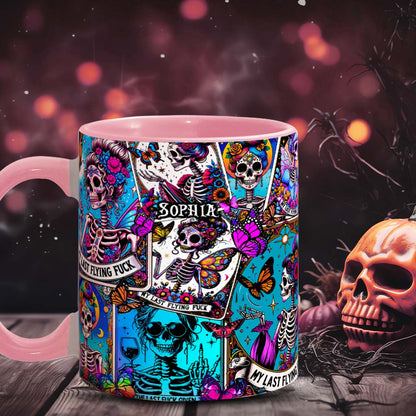 Skull Heads - Personalized Skull Accent Mug