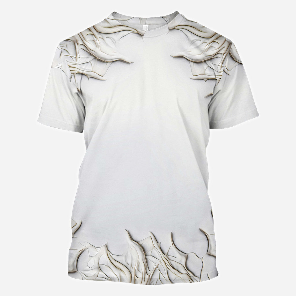 Beautiful White Skeleton - Personalized Skull All Over Shirt