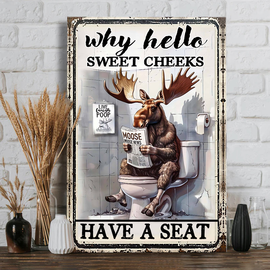 Have A Seat Hunting Canvas And Poster