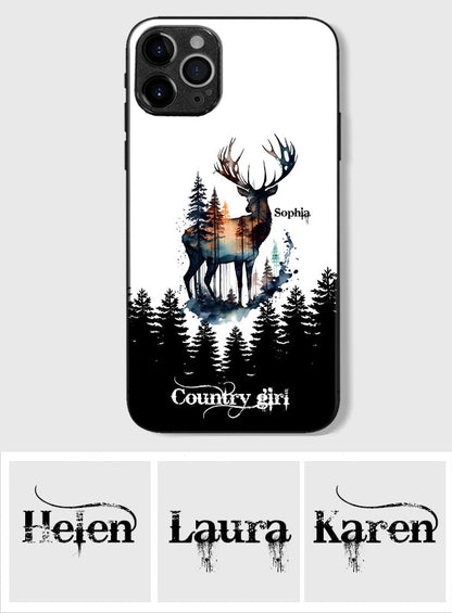 Country Girl - Personalized Hunting Phone Case