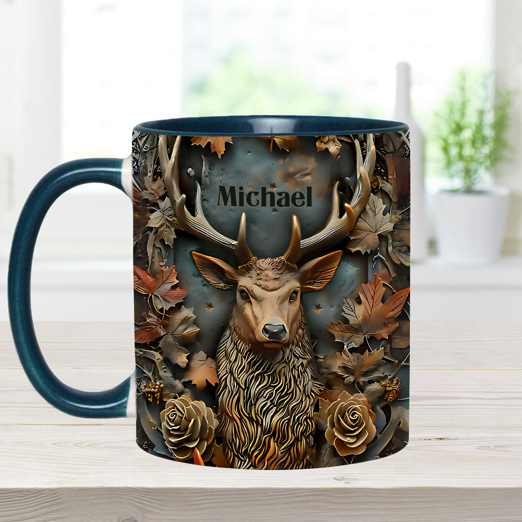 Love Hunting - Personalized Hunting Accent Mug