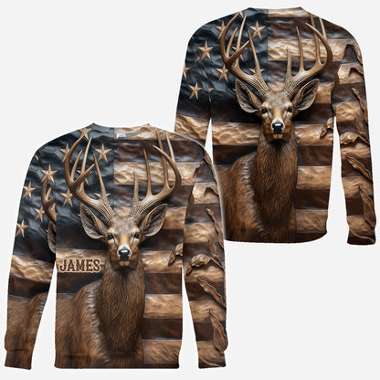 Love Hunting - Personalized Hunting All Over Shirt
