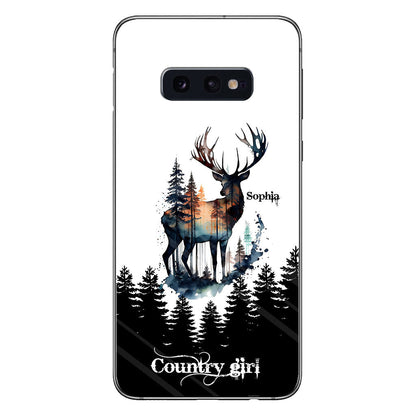 Country Girl - Personalized Hunting Phone Case