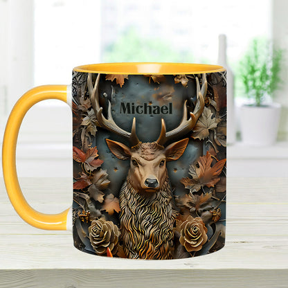 Love Hunting - Personalized Hunting Accent Mug