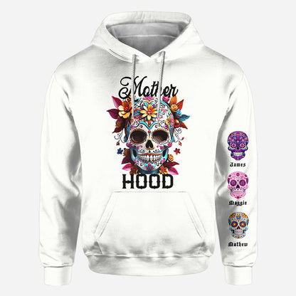 Spooky Mama - Personalized Skull All Over Shirt