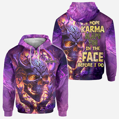 Before I Do - Personalized Skull All Over Shirt