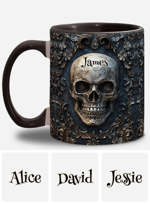 Awsome Skull - Personalized Skull Accent Mug