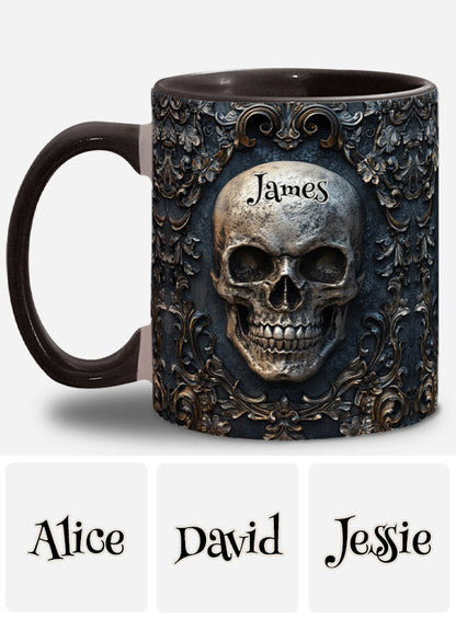 Awsome Skull - Personalized Skull Accent Mug