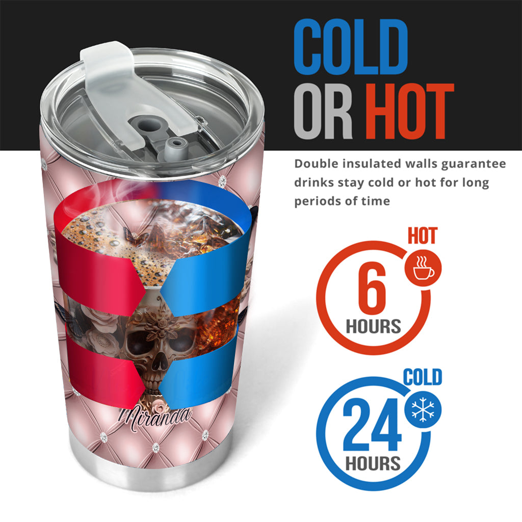 Fck This Fck That Fck You Fck Everything - Personalized Skull Tumbler