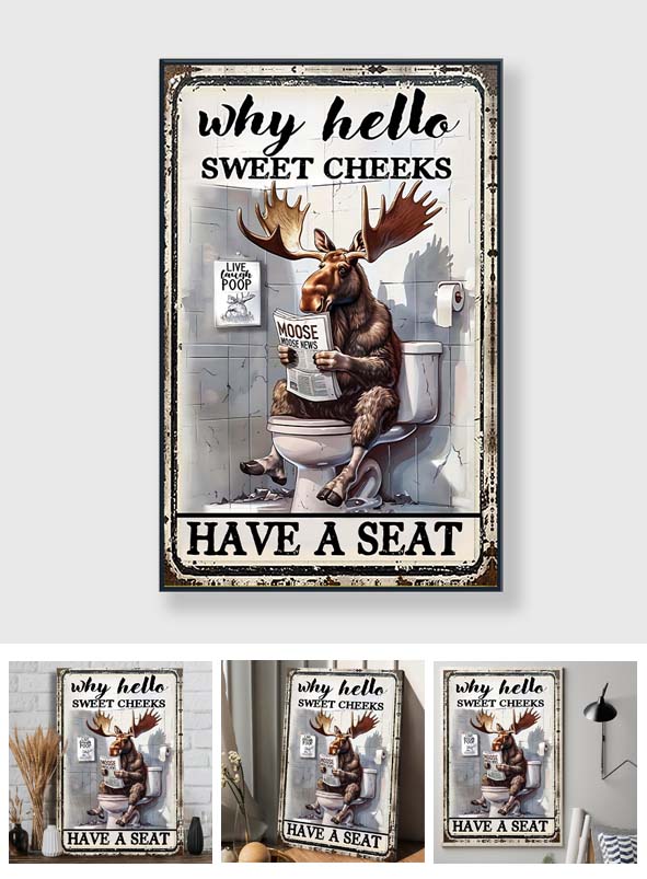 Have A Seat Hunting Canvas And Poster
