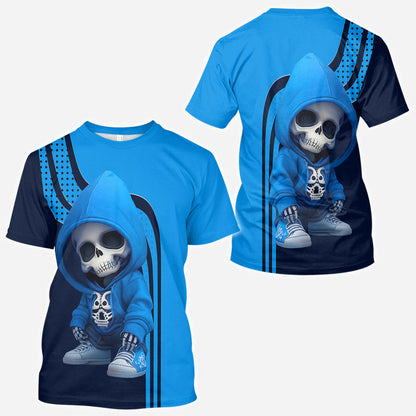 Stylish Skeleton - Personalized Skull All Over Shirt