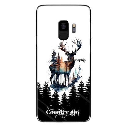 Country Girl - Personalized Hunting Phone Case