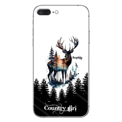 Country Girl - Personalized Hunting Phone Case