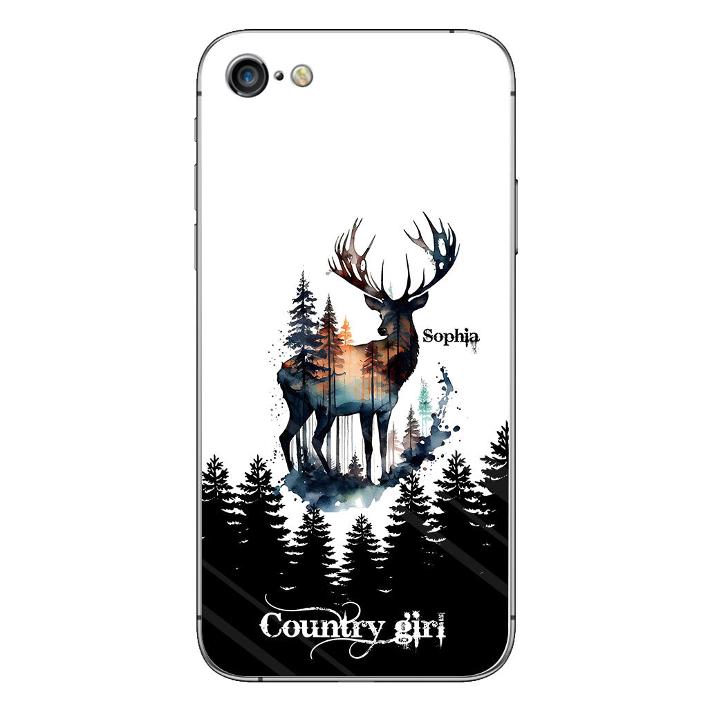 Country Girl - Personalized Hunting Phone Case