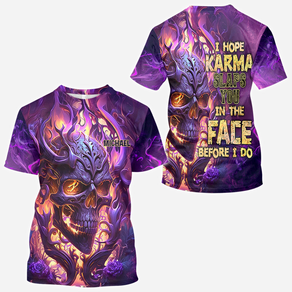 Before I Do - Personalized Skull All Over Shirt