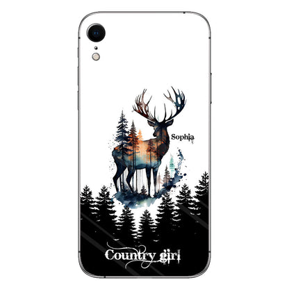 Country Girl - Personalized Hunting Phone Case